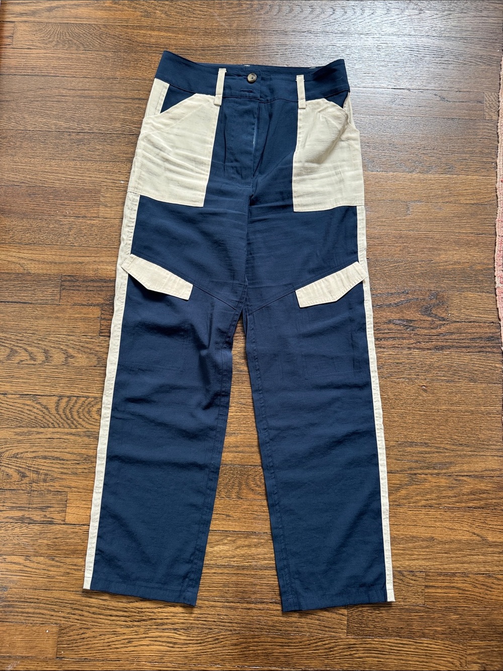Ciao Lucia Andrea Colorblock Cargo Pants